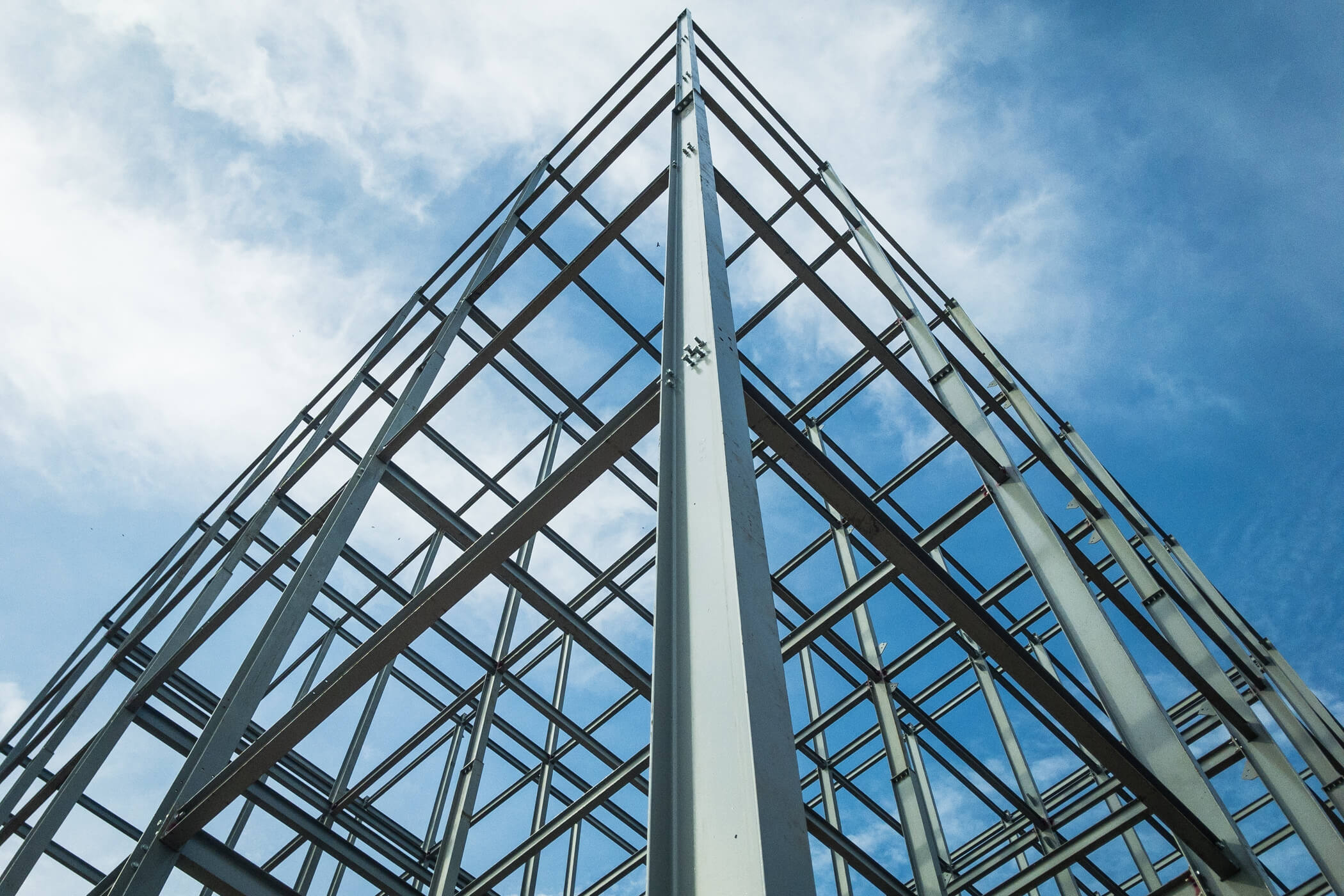 Structural Framework, Steel Frame Construction, Building Structure